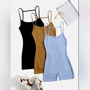 Backless Romper set.